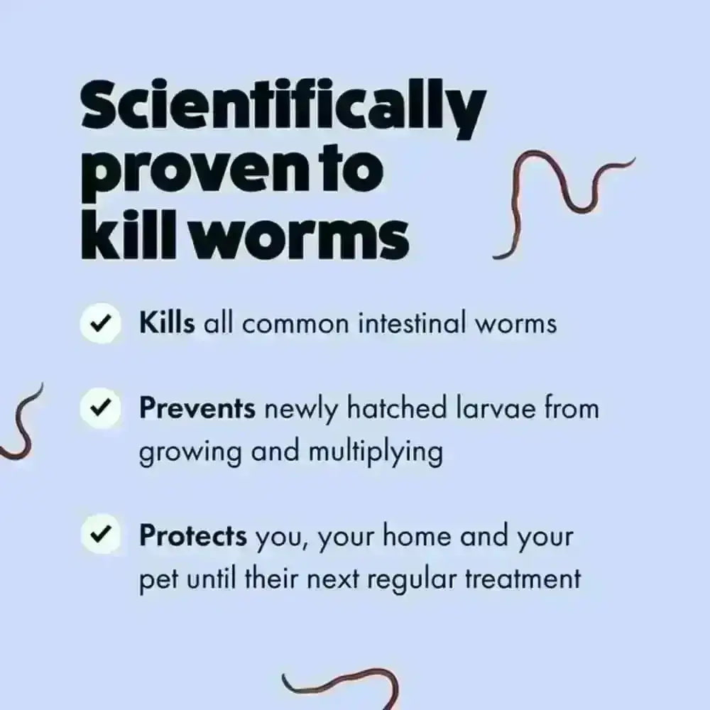 Itch Wormer Tablets for Dogs: Fast-Acting Worm Repellent Spray