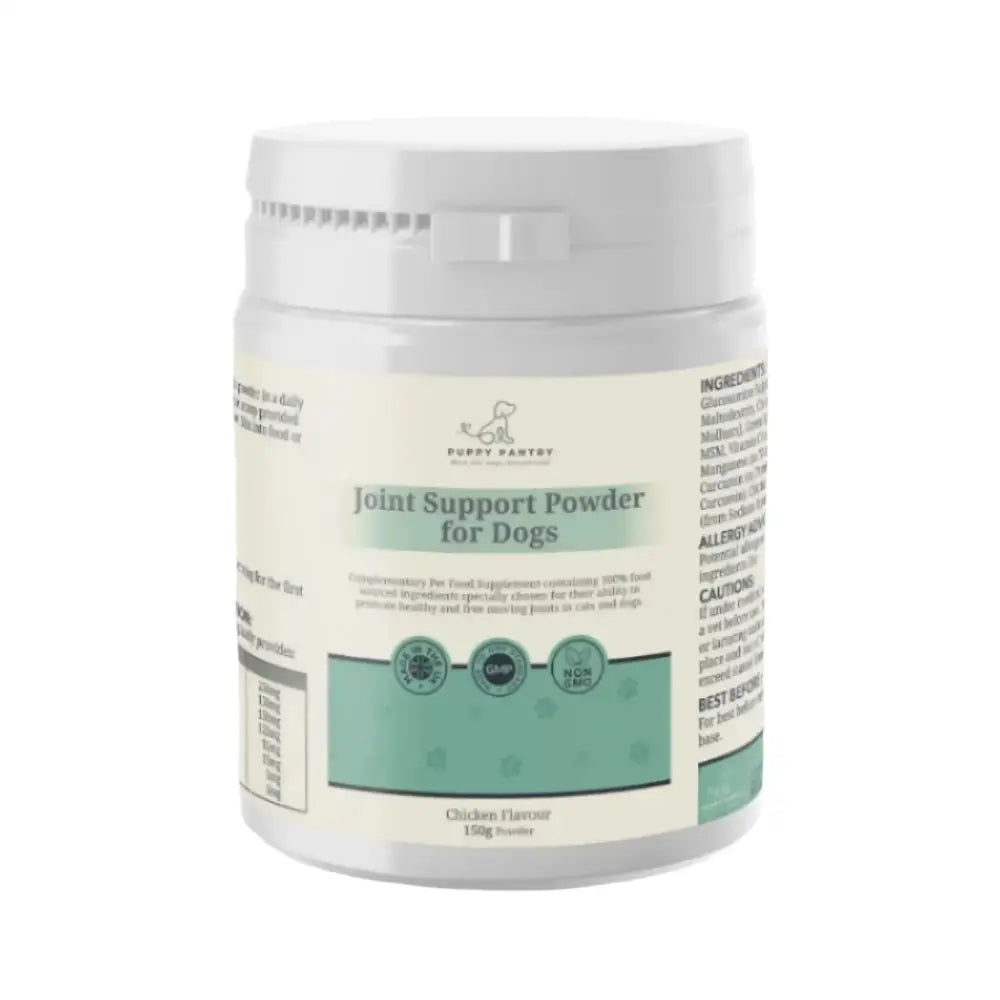 Joint Support Powder – Chicken (150g) With glucosamine chondroitin & MSM for mobility & comfort at all ages - Dog Joint