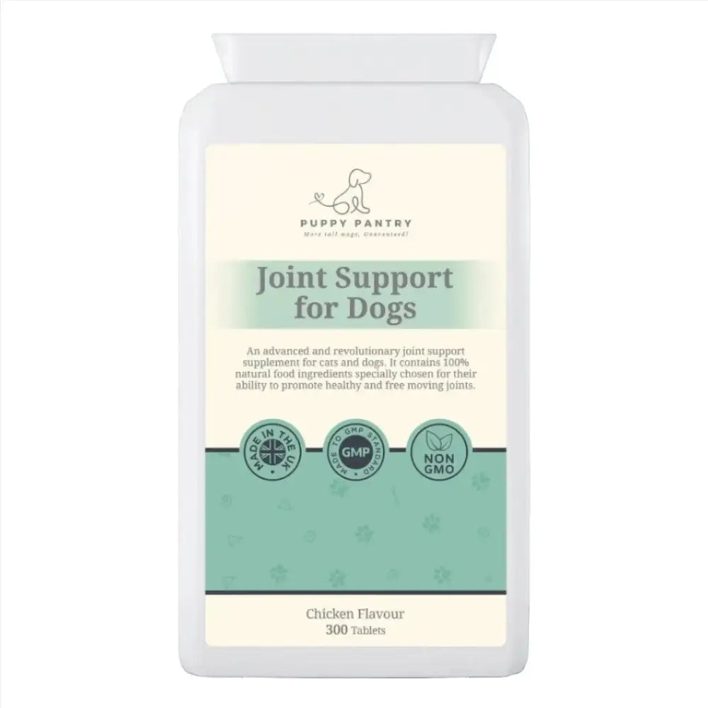 Joint Support Tablets – 300 Pack Advanced formula for mobility flexibility & comfort - Dog Joint Support Tablets