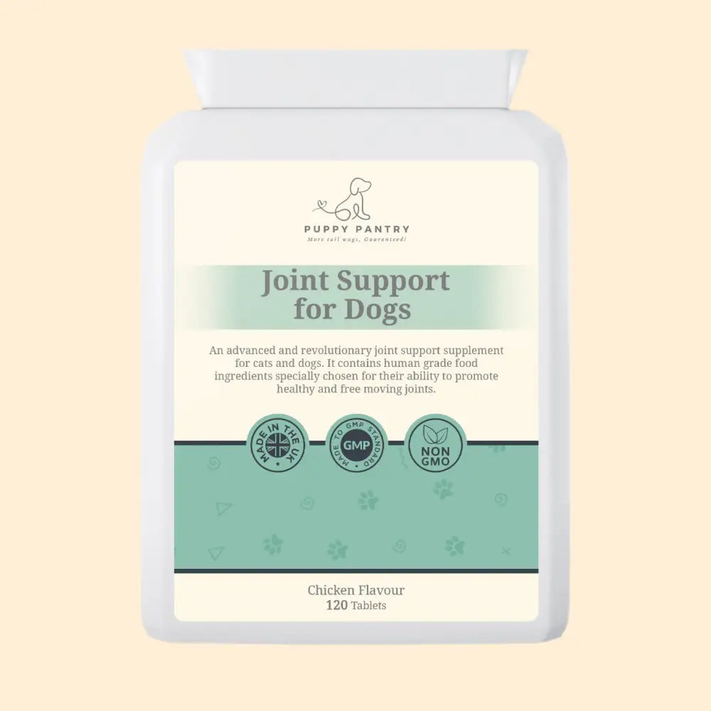 Joint Support Tablets – Chicken (120 Pack) With glucosamine chondroitin & MSM for mobility & comfort at all ages - Dog