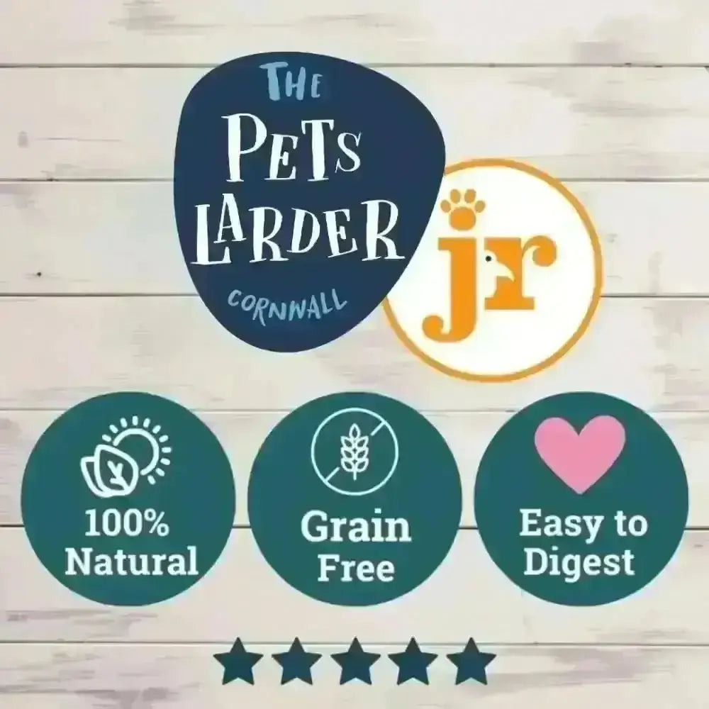 Natural grain-free dog food from JR Pet Products Beef Air Pipes 200g in Cornwall UK