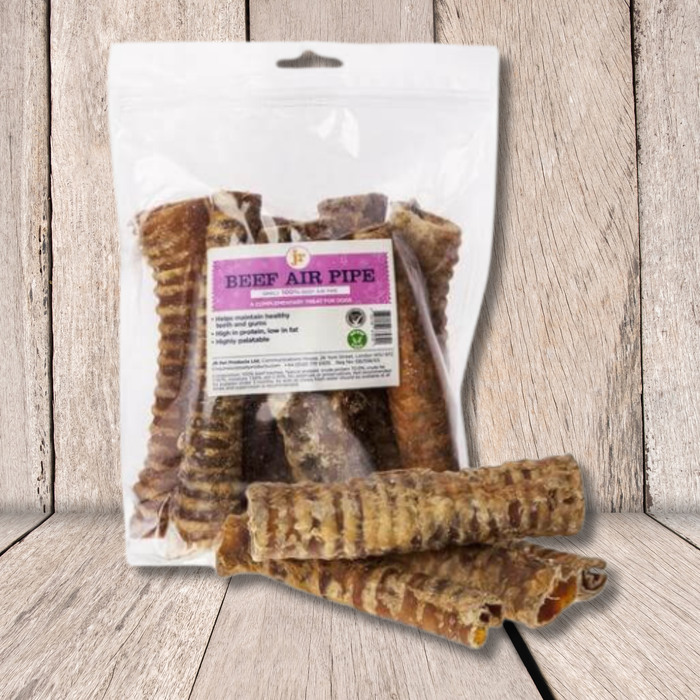 JR Pet Products Beef Trachea Singles - Natural Dog Chew