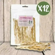 JR Pet Products Braided Lamb Case of 12 in Clear Bag