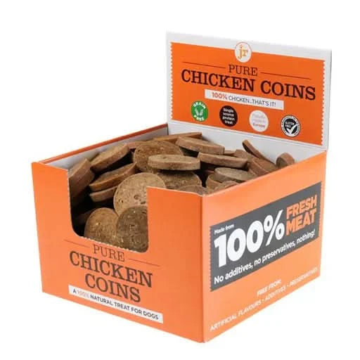 JR Pet Products Pure Chicken Coins - Natural Treats For Dogs