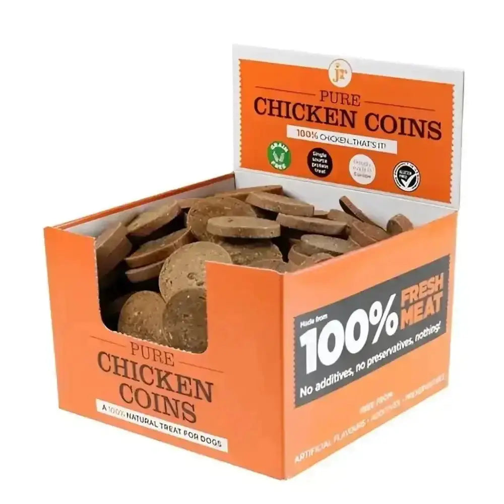 JR Pet Products Pure Chicken Coins: 100% fresh natural dog treats