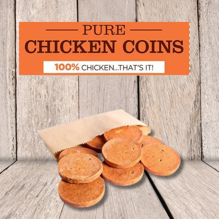 JR Pet Products Pure Chicken Coins - Natural Treats For Dogs