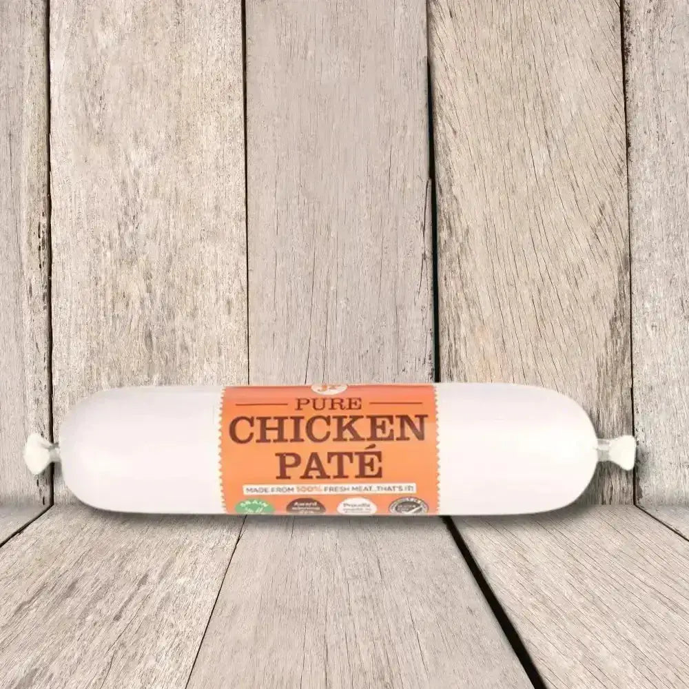 JR Pet Products Pure Chicken Pate 200g Tube with Orange Label