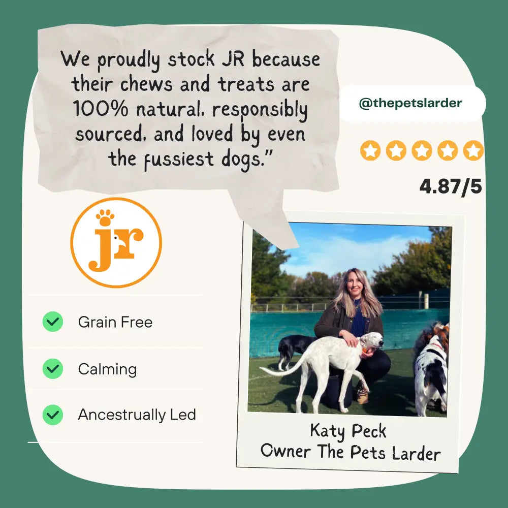 JR Pet Products Pure Duck Coins: 100% Natural Dog Chews, 1.5kg Box