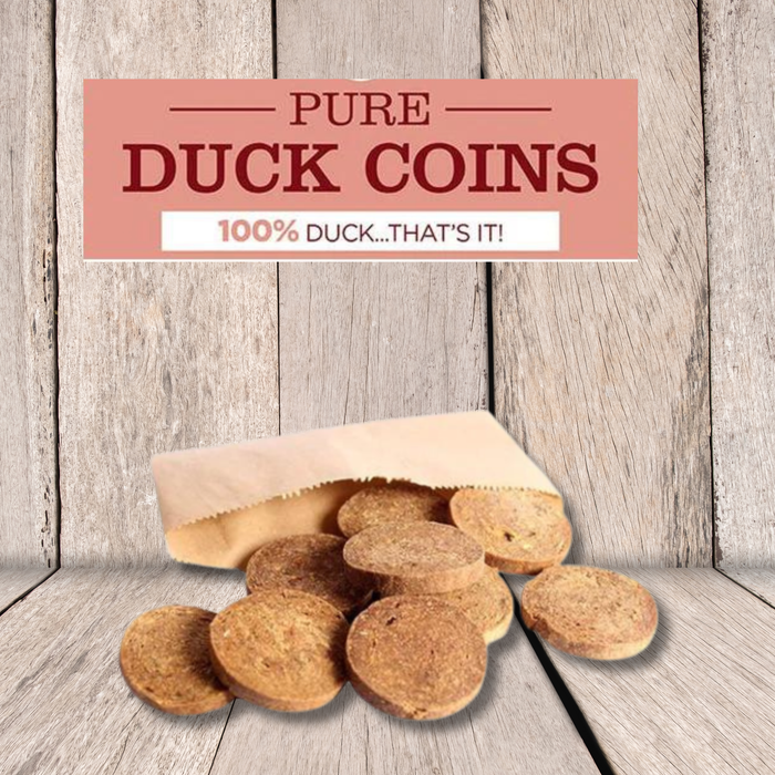 JR Pet Products Pure Duck Coins - Natural Treats For Dogs