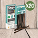 JR Pet Products Pure Goat Sticks Case of 20 - Natural Treats For Dogs