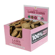 JR Pet Products Pure Lamb Coins - 1.5kg Box - Natural Treats For Dogs