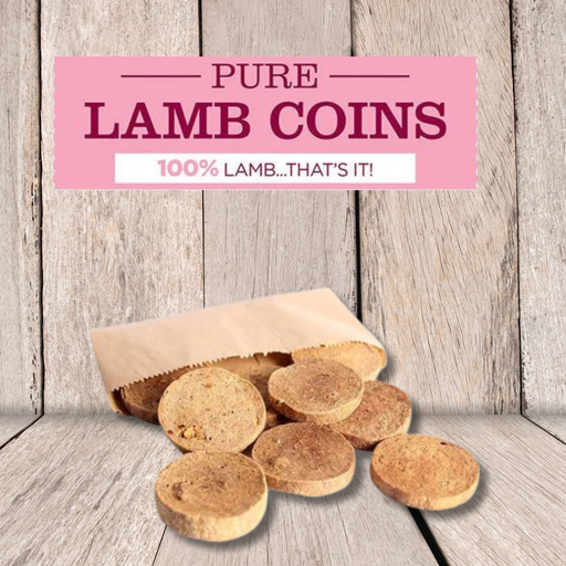 JR Pet Products Pure Lamb Coins - Natural Treats For Dogs