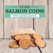 JR Pet Products Pure Salmon Coins - Natural Treats For Dogs