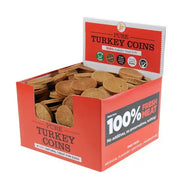JR Pet Products Pure Turkey Coins - 1.5kg Box - Natural Treats For Dogs
