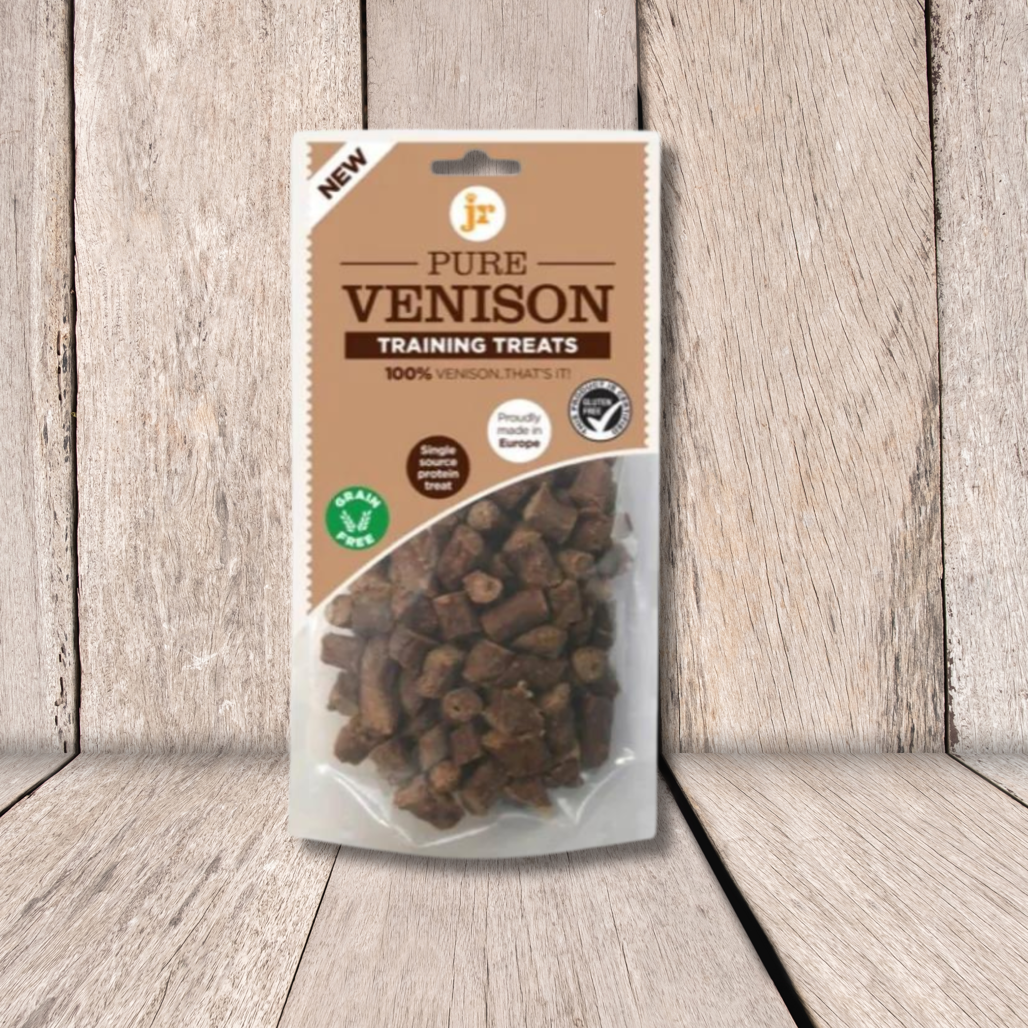 JR Pet Products Pure Venison Training Treats - Natural Treats For Dogs