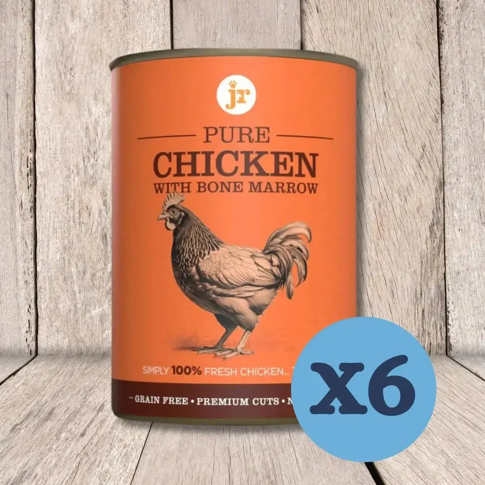 JR Pure Chicken with Bone Marrow Topper 6-Pack Cans