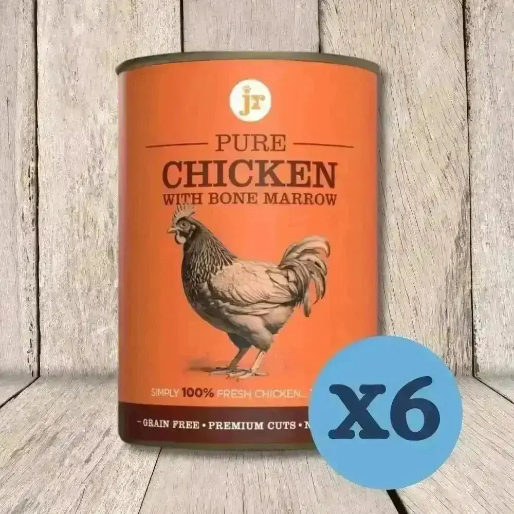 JR Pure Chicken with Bone Marrow Topper 6-Pack Cans