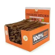 JR Pure Chicken Sticks in orange cardboard box