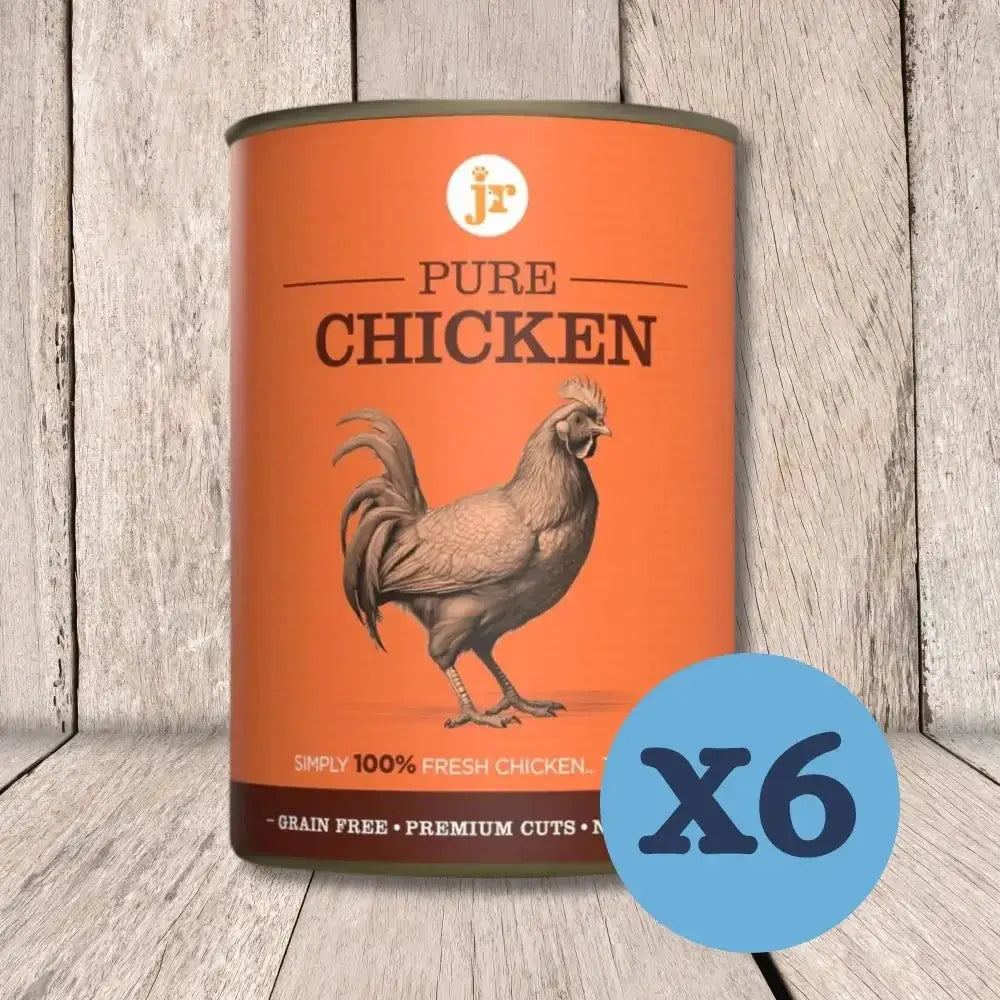 JR Pure Chicken Topper 400g with rooster and x6 label
