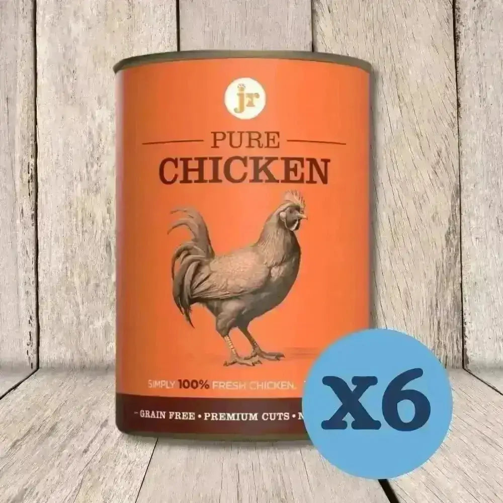 JR Pure Chicken Topper 400g with rooster and x6 label
