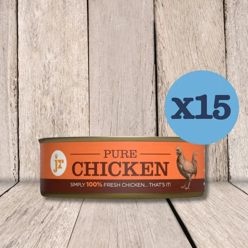 15-pack pure chicken topper for JR Pure Chicken Topper & Mixer 80g product display