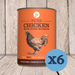 JR Pure Chicken with Bone Marrow Topper & Mixer 400g - 400g x 6 - Natural Wet Dog Food