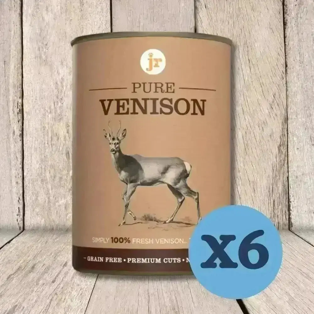JR Pure Venison Topper & Mixer 400g: 100% fresh venison canned food