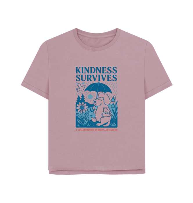 Mauve Printed T-shirt
