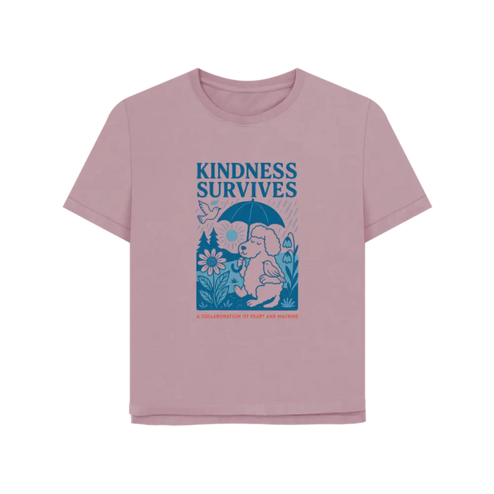 Mauve Printed T-shirt