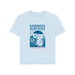 Sky Blue Printed T-shirt