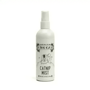 King Cat catnip mist spray bottle, 175ml cat toy made with top hat cat label