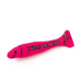 Pink catnip toy with 'King Catnip' text on a white background