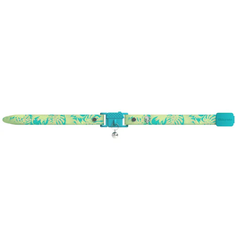 KITTYRAMA BOTANICALS JUNGLE CAT COLLAR - Quick Release Breakaway Hypoallergenic - Cat Supplies