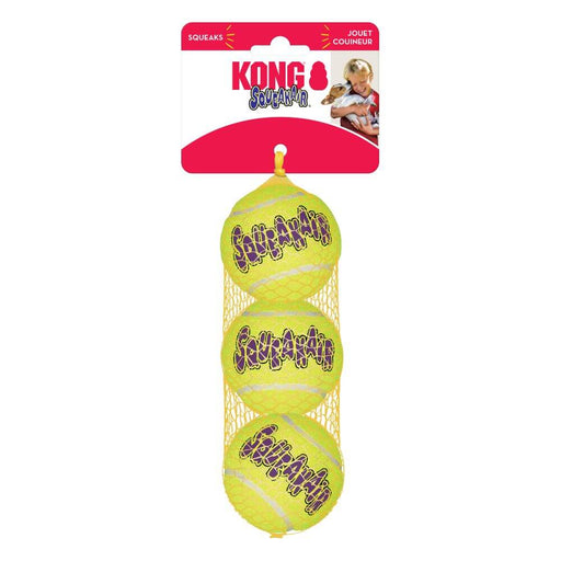 KONG Air Squeaker Tennis Ball Dog Toys KONG