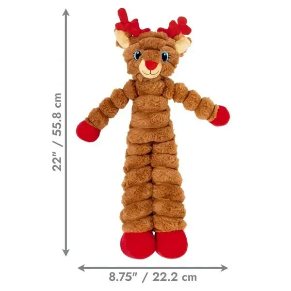 Kong Holiday 2026 Shakers Crumples Reindeer Red Xl - Dog Toys | Natural Pet Shop
