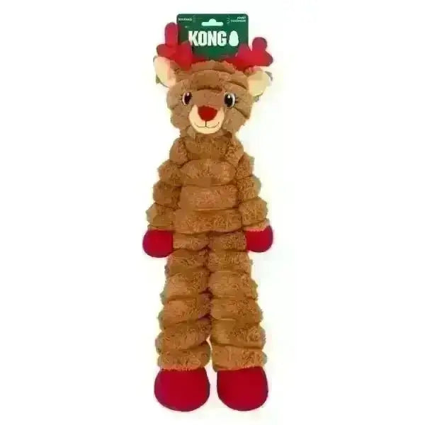 Kong Holiday 2026 Shakers Crumples Reindeer Red Xl - Dog Toys | Natural Pet Shop