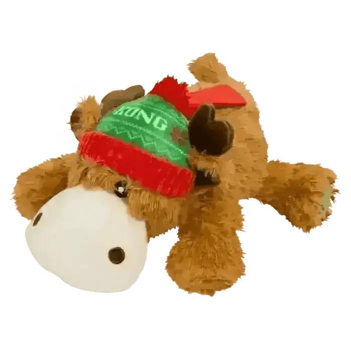 Kong Holiday Cozie Reindeer Dog Toy - Toys | Natural Pet Shop