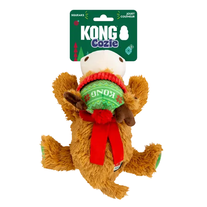 Kong Holiday Cozie Reindeer Dog Toy - Toys | Natural Pet Shop