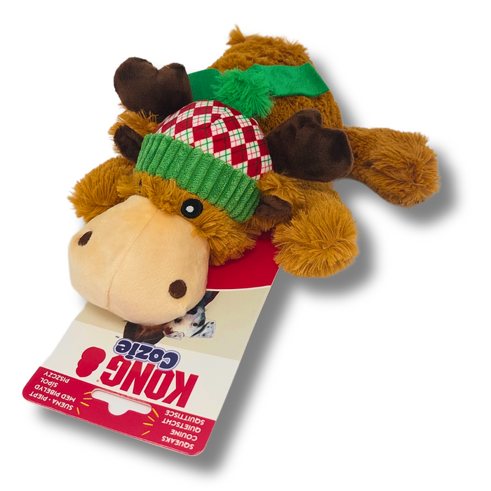 KONG Holiday Cozie Reindeer Medium | Festive toys for dogs