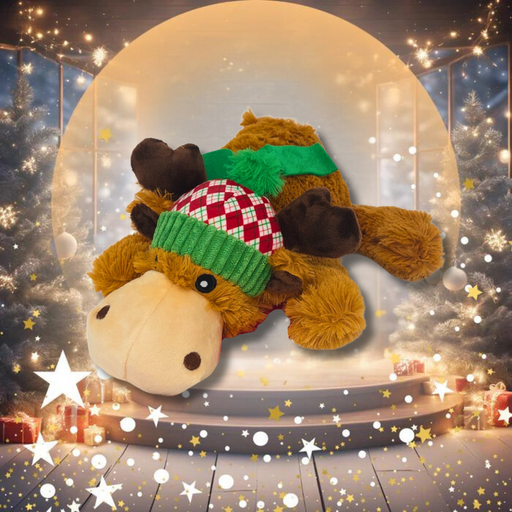 KONG Holiday Cozie Reindeer Medium | Festive toys for dogs