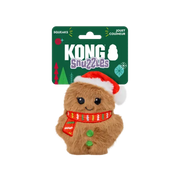 Kong Holiday Snuzzles Mini Santa Gingerbread Dog Toy - Toys | Natural Pet Shop