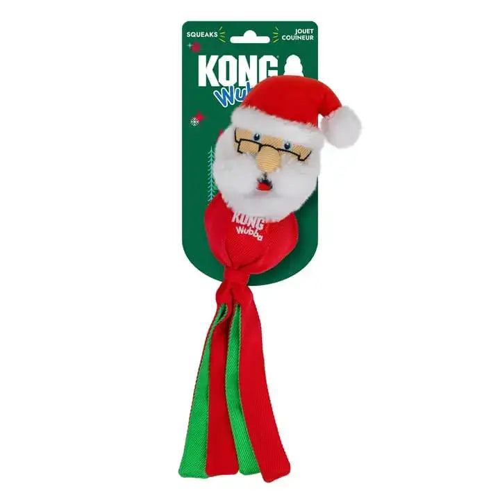 KONG Holiday Wubba Santa