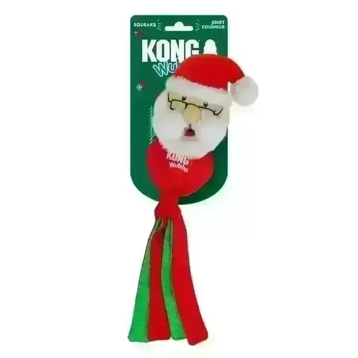 Kong Holiday Wubba Santa - Dog Toys | Natural Pet Shop