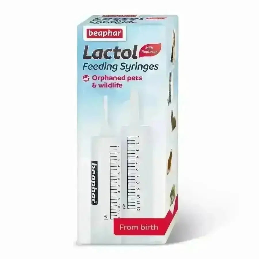 Lactol Milk Replacer Feeding Syringes for Kittens Puppies & Small Animals 2 - Dog Gadgets | Natural Pet Shop