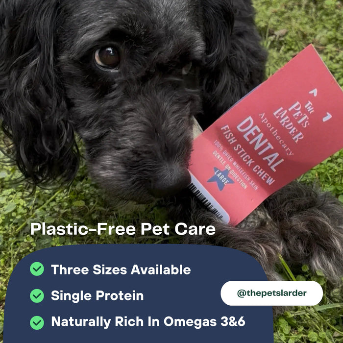 Large Fish Stick Chew For Dogs - 1kg Bag - Natural Dog Chew