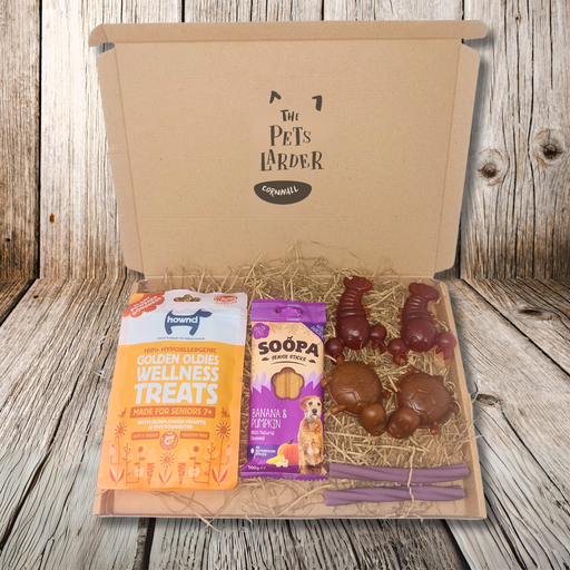 Letter Box Senior Treats Bundle - Natural Chews for Senior Dogs - Natural Treats For Dogs