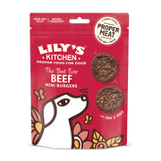 Lilys Kitchen Best Ever Beef Mini Burgers with freshly prepared beef and chia seeds