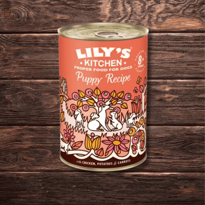 Lily’s Kitchen Chicken Dinner for Puppies 400g - 1 x 400g - Natural Wet Dog Food