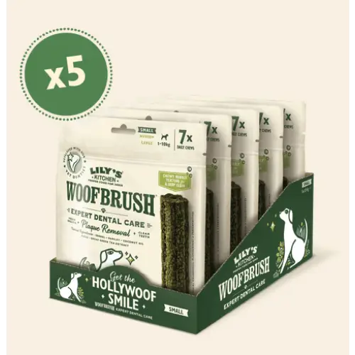 Lily's Kitchen Woofbrush Dental Chews For Dogs - Small Dog Treats Lily's Kitchen