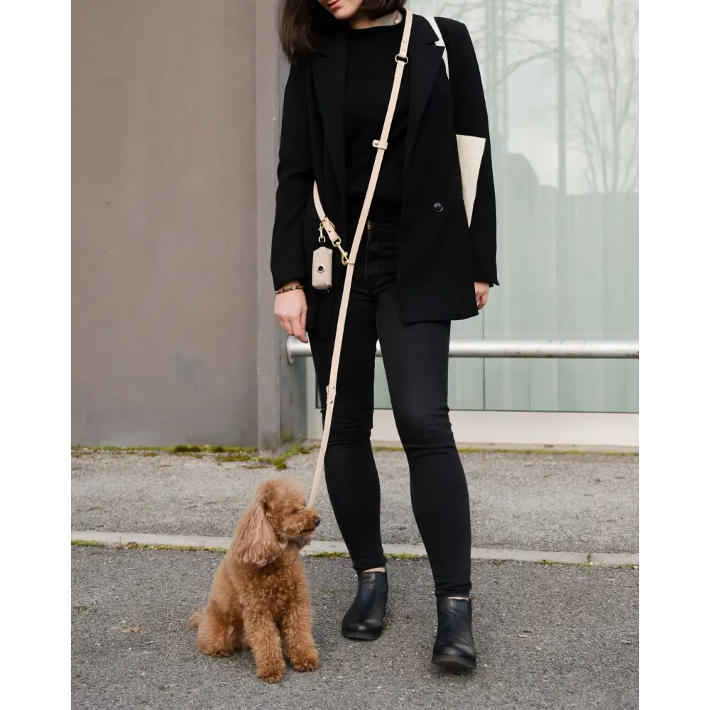 Long Leather Multi Lead